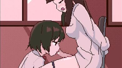 'Sexy Blonde Bimbo Erotic Tie-up with Cocksucking' Hentai 'Full Length Movie'