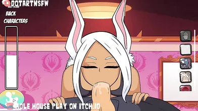 Rewritten as: 'Mirko's Deep Throating Dick Sucking Adventure in the Hole House'