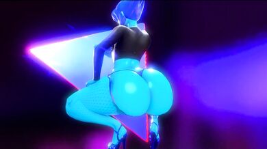 "Twerk Queen Lapis Solo Bends Over and Shakes Her Ass"