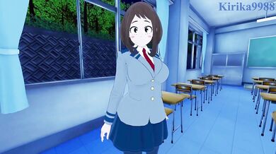 'Teacher's Pet: Ochako Uraraka's Secret Night of Sex with My Hero Academia Students'