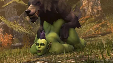 'The Orc Huntress: Tamed by Bonkerz Honkerz'