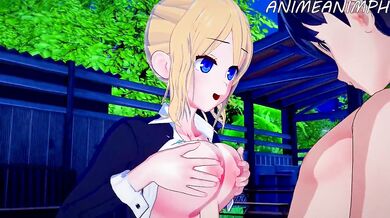 "The Erotic Tale of Kaguya and Ai: Love is War - Filling each other with lust."