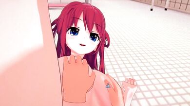 'The Art of Grisaia: Showering with Amane Suou'