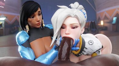 'Mercy & Pharah: A Blacked Hentai Adventure in 3D'