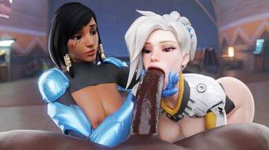 'Mercy & Pharah: A Blacked Hentai Adventure in 3D'