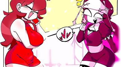 "A Day at the Beach with My Servente and Girlfriend."