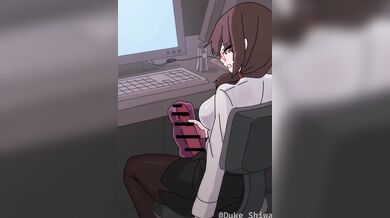 "Seductive Secretary in the Workplace"