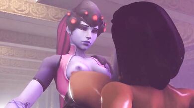 'My Sexy Hentai Overwatch Team Paizuri Compilation'