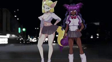 Rewritten as: "Neko Masked Enko Girl [Neko Masked Researcher]"