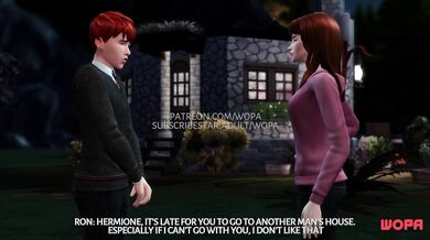 'Hermione's Midnight Visit to Hagrid: A Hentai Porn Trailer'