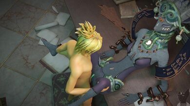 'The Link and Midna Switchy Animation'