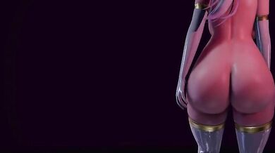 "Makin' it with the MMD hottie, Haku Digital Suit ( 18)! (Ass Cam)"