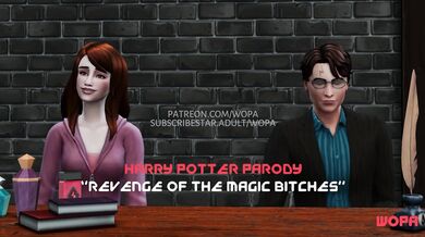 'A Hentai Adventure: Hermione Granger and Harry Potter have Sex in Front of Dumb Ron Who Can't Comprehend'