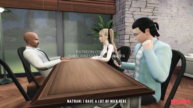 "Marie Rose and Her Boyfriend's Friends Engage in a Gangbang While She Cheats on Them with a Stranger"
