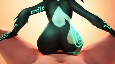 "Sexy Leggy Elf Sitting in the Hot Seat POV - Froggy SFMination"