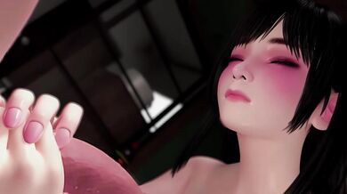 Rewritten as: "A group of friends enjoying themselves in a bull costume."