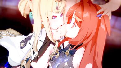 A beautiful young woman named Senadina sings a passionate and sexy song while performing oral sex on her lover.