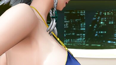 This is a porn video of a beautiful girl named Sakuya who offers special services to guests who tip her well.