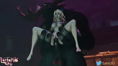 "The Mythical Creature and the Virgin"
