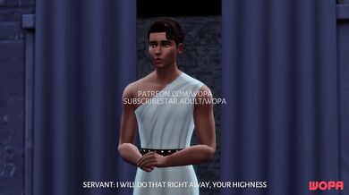 "The Adulterous Queen: Betraying the Heir to the Kingdom with all her Servants"