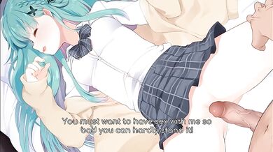 '"The Seduction of Fujisaki Hikari by JK Rushia while she sleeps"