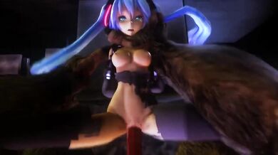 "Miku vs Monster: A POV Perspective"