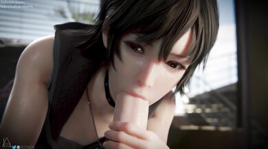 'Dragon Quest babe's curvy body, giant ass, and towering erection from InitialA'