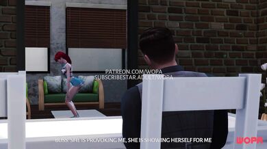 "Office Affairs: A Horny Secretary Gets Fucked By All Her Bosses In One Night!"