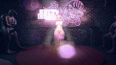 "Watching Amy getting fucked on a public show - paprika blend."