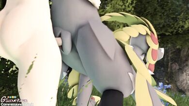 'Mutual Pleasure between a Muscular Man and a Ferocious Kommo-o'