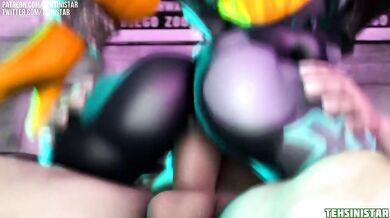 "My Sister's First Time - A Hentai Ride with Midna and The Sinister Star"