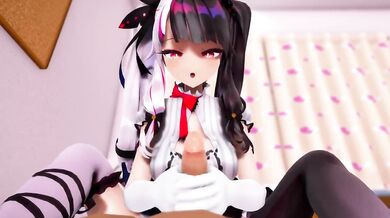 "Sexy Busty Blonde Gives Finger Licking Hand Job While Rubbing Lotions On Her Big Tits"