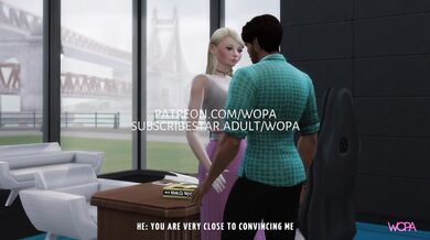 "Blonde Cheating on Her Boyfriend with Her Boss for Money - A Tale of Lust and Greed"