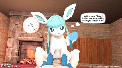 'Mom's Secret Love: A Glaceon Breeding Story'