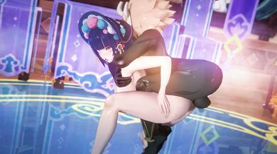 'Breaking the Boundaries of Love and Lust: Genshin Impact's Yunjin X Hilichurl 4K AlphaG'