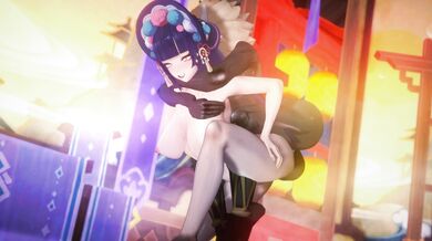 'Breaking the Boundaries of Love and Lust: Genshin Impact's Yunjin X Hilichurl 4K AlphaG'