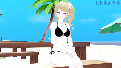 "The Ruby and the Beach - Hoshino and Oshi Have Sex in the Sand"