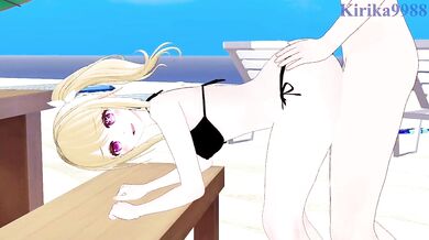 "The Ruby and the Beach - Hoshino and Oshi Have Sex in the Sand"