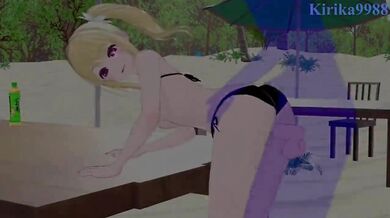 "The Ruby and the Beach - Hoshino and Oshi Have Sex in the Sand"