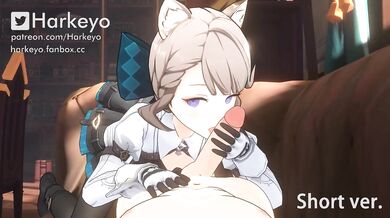 'A hot office assistant, Lynette, is caught masturbating in the bathroom by her boss who decides to give her a blowjob as punishment.'