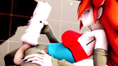 'BlackJrXIII Takes on Android 21 in a Solo Hentai Adventure'