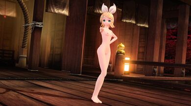 '"Kagamine Rin" enjoys "Iroha Uta Project DIVA M39s" in a hot hentai show!'