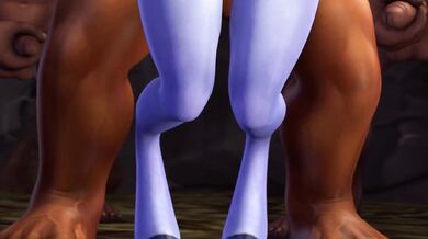 'Battle-hardened orc warriors ravage Yrel's virginal body on the savage world of Draenor, leaving her sore and satisfied.'