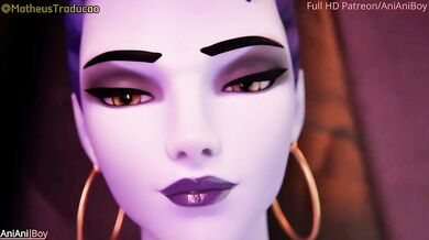 "Futa Widowmaker x Raven - AniAniBoy | | Legendado em PT-BR e ENG."