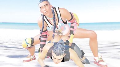 "Sexy Sunbathers and Their Naughty Beach Day Adventures"
