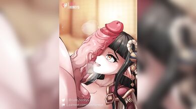 "The Nympho Next Door: Hinoa's Lustful Licking"