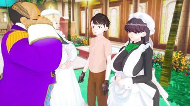 Rewritten as: 'Crazy Group Sex with a Maid and Gardener in Japan (Japs 8005)'