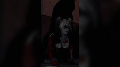'Harley Quinn and Catwoman Pet their Sex Toys [Artgerm]'