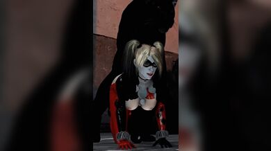 'Harley Quinn and Catwoman Pet their Sex Toys [Artgerm]'