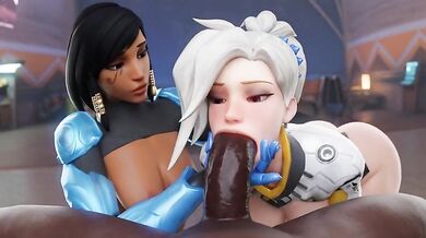 Rewritten: 'Heroes of the Storm - Moaning Mercy and Blown Away Pharah'